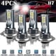 thumbnail image 4 of 4x H7 Led Headlight Bulb Kit High Low Beam 220w 60000lm Super Bright 6000k White-m.4173, 4 of 4