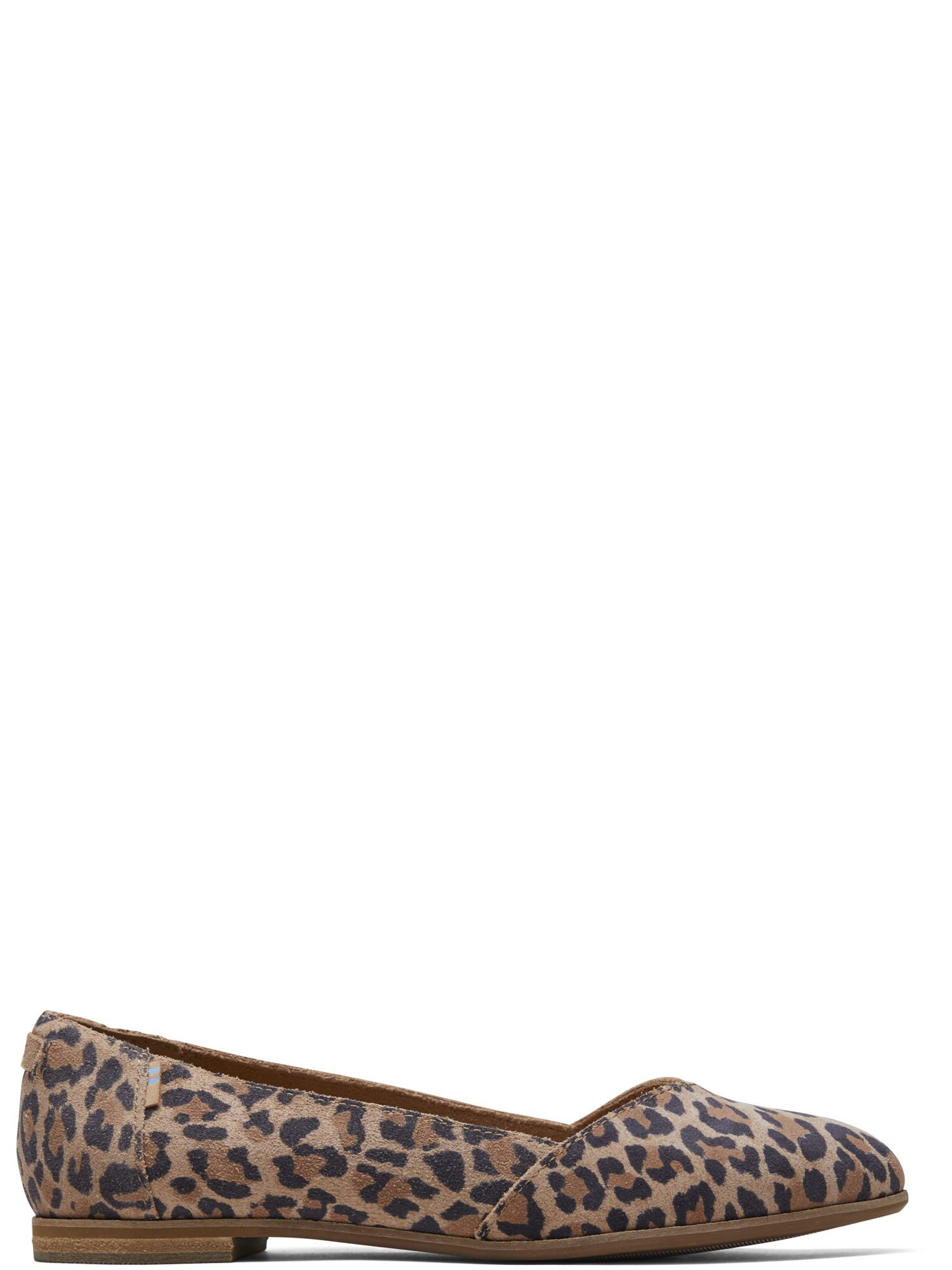 TOMS Women's Print Suede Julie Flats 