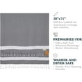 thumbnail image 2 of Selenly Cotton Beach Towel, Dark Gray, 2 of 5