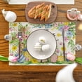 thumbnail image 3 of Sm:)e Easter Sheep Eggs Colorful Flowers Easte Placemats Set of 4, 12 x 18 Inch, 3 of 7