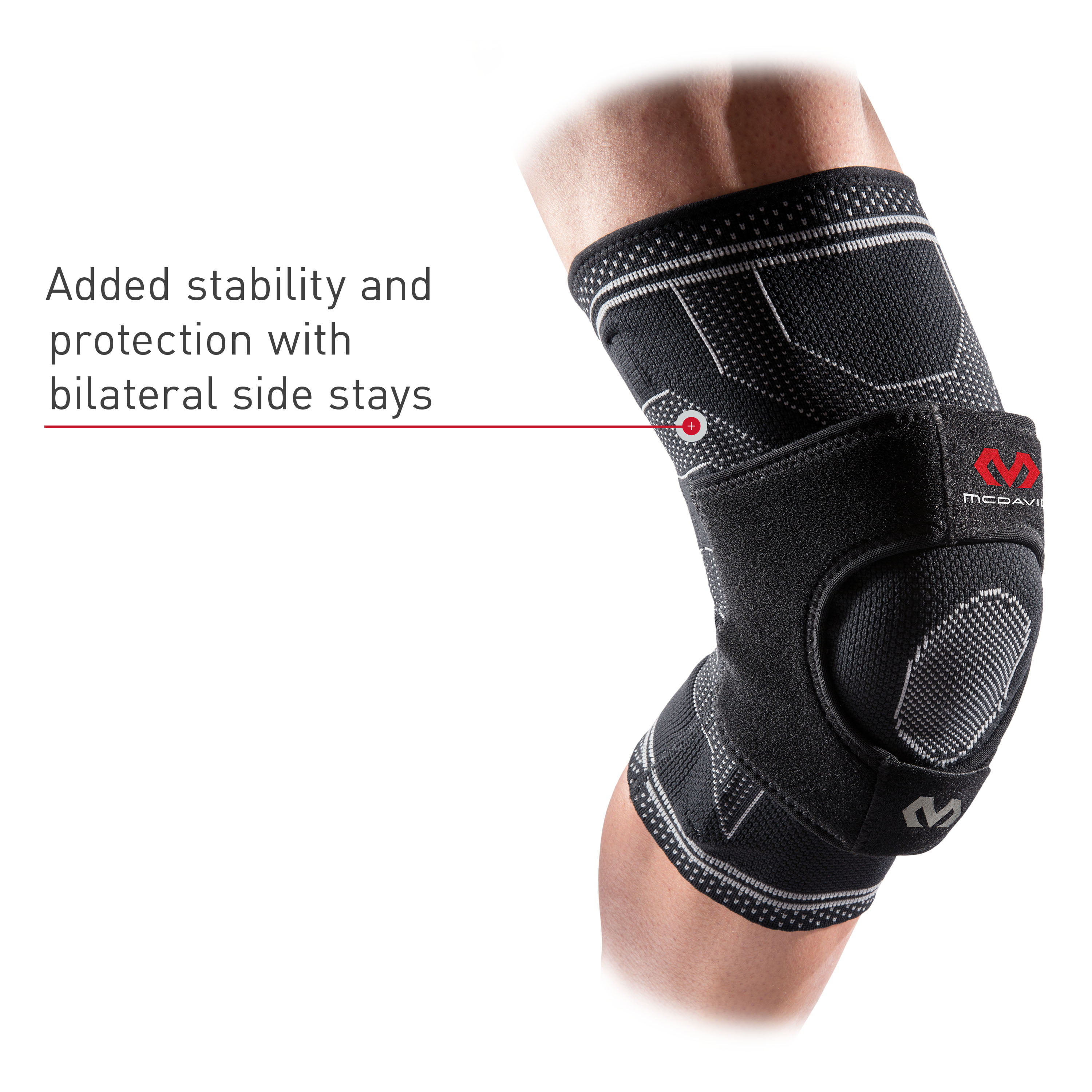 Shop McDavid VOW™ Knee Support Wrap With Hinges And Straps - Outlet [4205]