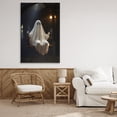 thumbnail image 3 of Stupell Industries Eclectic Lone Swinging Ghost Canvas Art, 30 x 45, by LSR Design Studio, 3 of 8