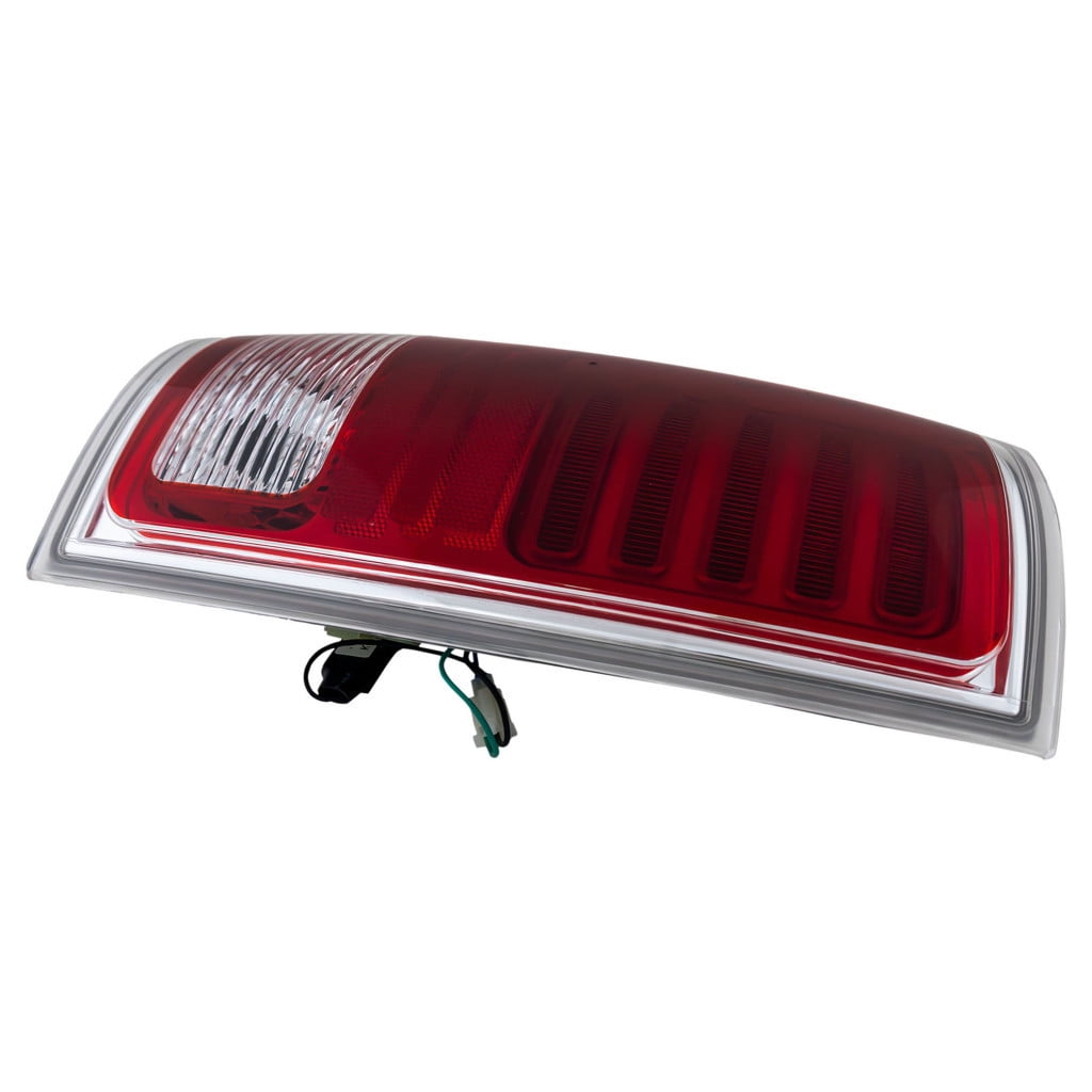 For Ram 2500/3500 2014 15 16 17 2018 Tail Light Driver And Passenger Side | Pair | Rear | CAPA | LED | Premium Type | Chrome | Clear and Red Lens | For CH2800203, CH2801203 | 68093079AC, 68093078AC