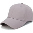 UACY Baseball Fitted Cap for Men Hat Cotton Light Board Solid Color