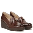 thumbnail image 2 of SOUL Naturalizer Womens Achieve Slip On Wedge Loafers - Medium & Wide Width, 2 of 7