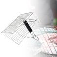 thumbnail image 4 of Cesta para parrilla Zulema barbacoa accesorios portátiles para acampar 50,5 cm x 32 cm, 4 of 8