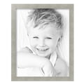 thumbnail image 2 of ArtToFrames 15" x 19" Classic Silver Picture Frame, 15x19 inch Gray MDF Poster Frame (WOM-4499),  Pack, 2 of 8