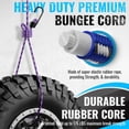 thumbnail image 2 of Premium Bungee Cords Heavy Duty - 20 Pcs Bungee Cords with Hooks in a Storage Jar Includes 10", 18", 24", 30", 36", 48" Bungie Cord Bundle, 2 of 6