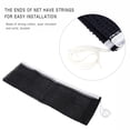 thumbnail image 3 of Filfeel Table Tennis Net, Table Tennis Accessory,Durable Table Tennis Pong Net Replacement Training Practicing Accessory, 3 of 10