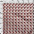 thumbnail image 3 of oneOone Cotton Cambric Red Fabric Watercolor Floral Sewing Craft Projects Fabric Prints By Yard 42 Inch Wide-aB, 3 of 5