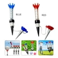 thumbnail image 2 of 10 Pieces Golf Ball Step Aids Replacing Parts Down Tees Portable Multi-colors Holder Plastic Training Practicing Outdoor Sporting Equipment Red, 2 of 8