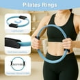 thumbnail image 6 of Hyasfey Women Pilates Ring with Non-slip Grip Handles Leg Toning Inner Thigh Pelvic Floor Exercise Yoga Circle Home Gym Fitness Equipment, 6 of 7