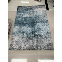 Yesfashion Carpets Area Rugs Washable Pearl Velvet Velvet (Total 1150Gsm) Pearl Velvet Cotton Tpr Washed Folding Backing Carpet-Alex Brown/Green 9*12ft