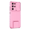 thumbnail image 3 of Allytechgroup Shockproof Samsung Galaxy A06 Case Cover, Slim Fit Bumper with Sliding Camera Lens Protector Anti-Scratch Lightweight Slim Case for Galaxy A06, Pink, 3 of 12