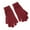 Red, variant on Besolor Winter Warm Gloves for Women, Thermal Cable Knit Elastic Cuff Gloves for Cold Weather, Touchscreen Fingers