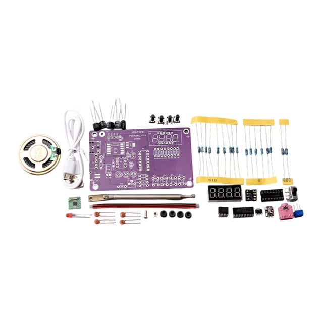 BELOVING FM Radio Kit Stable Soldering Learning and Teaching FM 87-108 MHz for Adults Without Shell