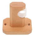 thumbnail image 3 of Curtain Rod Holder Bathroom Curtain Pole Bracket Wooden Shower Curtain Rod Holder, 3 of 7