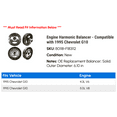 thumbnail image 2 of Engine Harmonic Balancer - Compatible with 1995 Chevy G10, 2 of 2