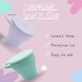 thumbnail image 3 of BrushinBella Baby Feeding Set with Baby Plate, Baby Spoons First Stage, Silicone Bib and Snack Cup - Infant Eating Utensils, 3 of 6