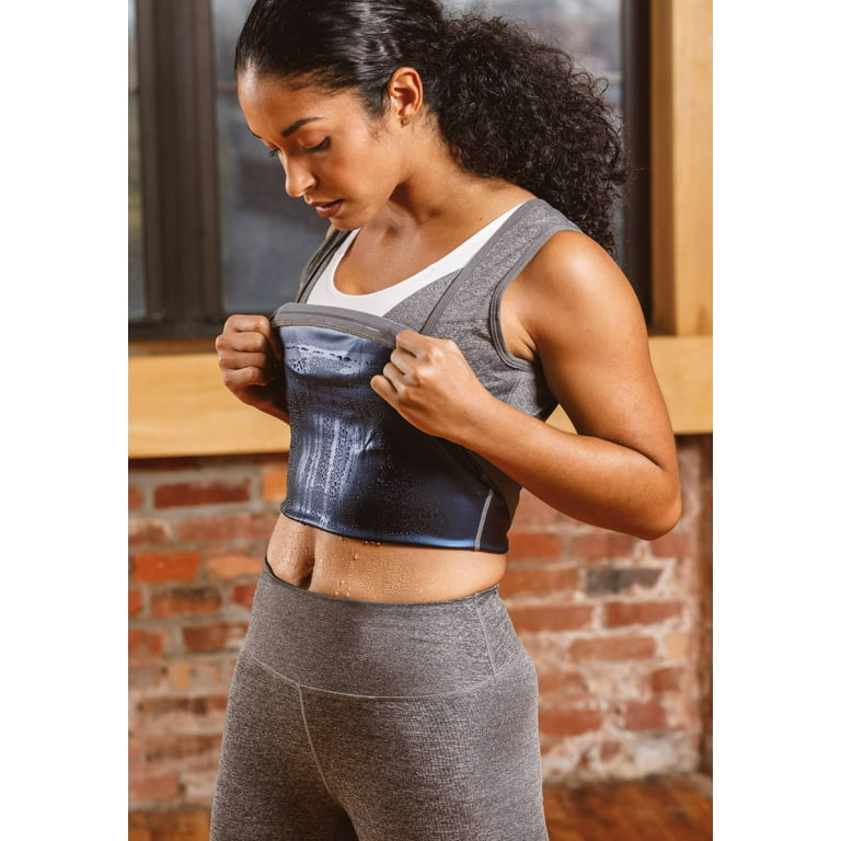 Sweat Shaper Women's Premium Workout Tank Top Slimming Polymer Sauna Vest