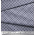 thumbnail image 2 of Soimoi Viscose Chiffon Fabric Bone & Paw Shirting Print Fabric by Yard 42 Inch Wide, 2 of 3