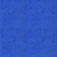 thumbnail image 1 of Ahgly Company Indoor Square Patterned Blue Ribbon Blue Novelty Area Rugs, 4' Square, 1 of 6