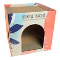 thumbnail image 1 of Pet Cat Bed House Cat Scratch Board Scratch-resistant Wear-resistant Multi-functional Double Layer Corrugated Paper Cat Condo, 1 of 6