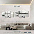 thumbnail image 4 of Elephant Stock Golden Gate Bridge Monochrome Wall Art - Horizontal Multi Panel Canvas - Living Room Wall Decor - Architecture Multi Panel - White And Black Decor - 75" x 48", 4 of 8