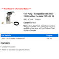 thumbnail image 2 of Fuel Pump - Compatible with 2002 - 2003 Cadillac Escalade EXT 6.0L V8, 2 of 2