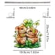 thumbnail image 3 of Fiudx Colgante de San Valentín, Trébol de Cuatro Hojas, Acrílico, Diseño Plano 2D, Adorno para Balcón, Patio, Jardín, Decoración Multiusos para Exteriores, Regalo Romántico, Material Duradero., 3 of 7