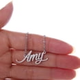 thumbnail image 3 of Amy Name Necklace Nameplate Stainless Steel Jewlery Graduation Gifts, 3 of 3