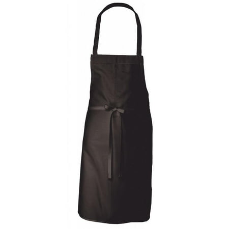 Chef Revival Bib Apron - 2pk Adult Men’s Women’s Unisex Chefs Adjustable Extra Long Ties, Professional Commercial Grade Black Bib Apron