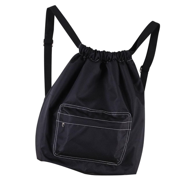 jinwen Backpack Rucksack Travel Gym School Sports Work Bag Swim Pool Hiking Pack Black