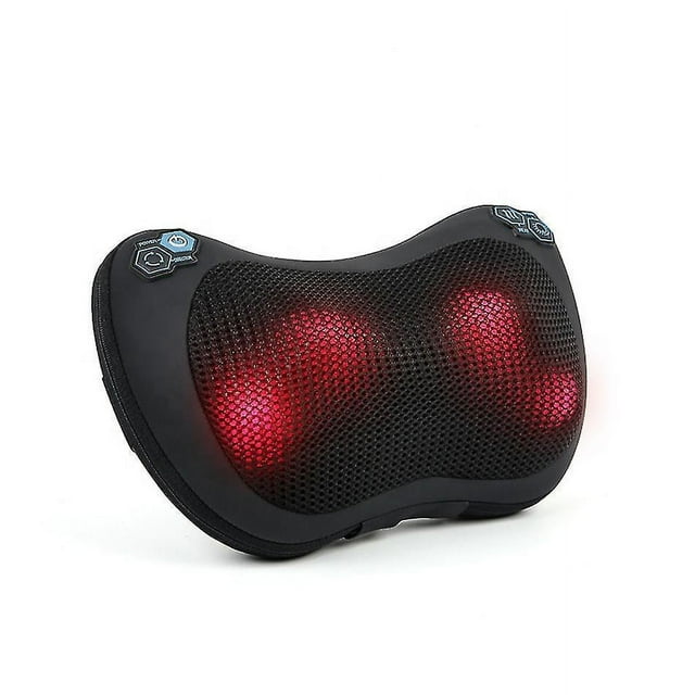 Neck and Back Massage Pillow, Shiatsu Kneading Massage Shoulder, Lower Back, Wai