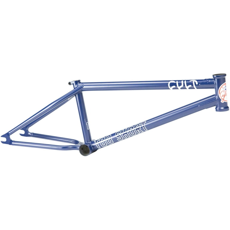 Cult 2 Short BMX Frame - 20.5TT Blue - Walmart.com Cult 2 Short BMX Frame - 20.5TT Blue - Walmart.com
