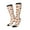 2 Black-1, variant on Women Crew Soft Moisture-wicking Socks Forest Squirrel Nuts Pattern Design Cotton Socks, One Size fit All