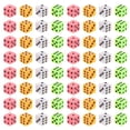 thumbnail image 1 of Miangastore 100pcs Square Corner Mini Dice Set Six-Sided 8mm Colorful Game Pieces for Party Fun and Crafting, 1 of 9