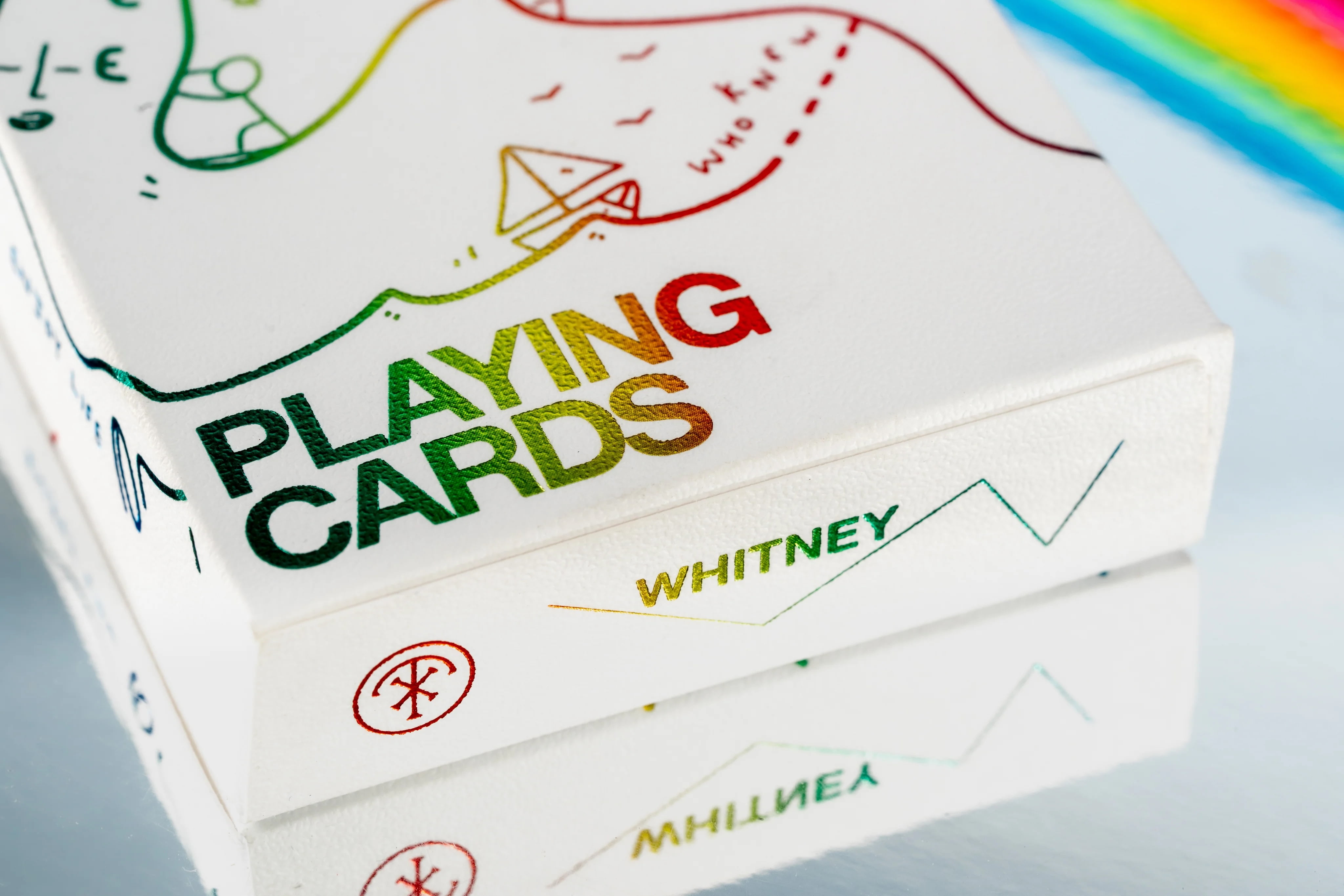 Shantell Martin Whitney Luxury Playing Cards - PRIDE EDITION