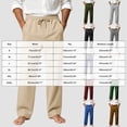 thumbnail image 3 of Gubotare Mens Lightweight Sweatpants Men's Casual Pants Workout Joggers Stretch Sweatpants Hiking Drawstring Pants with Pockets (Dark Blue,XL), 3 of 5