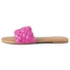 thumbnail image 4 of Sandalia FITORY plana sin cordones con correa trenzada rosa, talla 8, 4 of 9