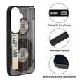 thumbnail image 2 of WIRESTER Shockproof Soft Rubber Cover Case for Samsung Galaxy S26 6.3" 2026, Retro Clear Cassette Tape Hip Hop, 2 of 5