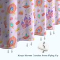 thumbnail image 6 of Classic Princess Pattern Shower Curtain 72"x84" ,Bathroom Decorative Shower Curtains Set with 12 Hooks,Modern Waterproof Washable Shower Curtain, 6 of 6
