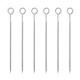 thumbnail image 1 of Juego de pinchos, juego de brochetas triangulares con anillo de acero inoxidable, 1 of 3