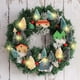 thumbnail image 5 of ¡Rebajas en decoraciones navideñas! PRETXORVE: Corona navideña luminosa para árbol de Navidad, simulación de decoración para casas pequeñas, corona navideña, decoración para ventanas y puertas., 5 of 5