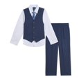 thumbnail image 1 of Chaps Boys' 4-Piece Formal Suit Vest Set, Posies, 2T, 1 of 2