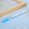 thumbnail image 3 of 10Pcs Water Erasable Pen Fabric Marker, Double Head Disappearing Ink Pen for Fabric Water Soluble Sewing Markers for Embroidery Tailoring Sewing Craft, 3 of 7