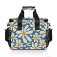thumbnail image 7 of FORMRS Insulated Cooler Bag 24 Cans Capacity Soft Leakproof Lunch Box with Side Pockets, Whimsy Daisy Pattern, 7 of 7