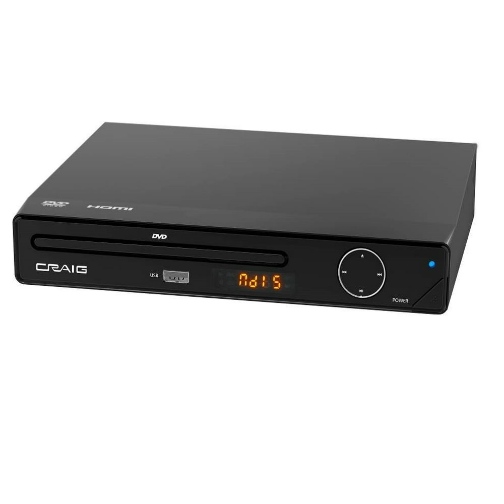 Craig 1080p Upscaling HDMI DVD Player