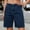Dark Blue, variant on Bermuda Shorts for Women High Waisted Trendy Patch Pocket Casual Vintage Long Stretchy Denim Shorts Summer Jorts
