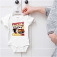 thumbnail image 5 of Popeye Kanji Tokyo Drift Racecar Romper Boys or Girls Infant Baby Brisco Brands NB, 5 of 6